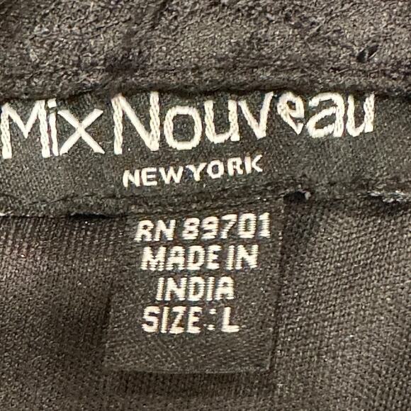 Mix Nouveau Vintage 90s Black Lace Whimsigoth Witchy Fairy Grunge Earthy Skirt - Picture 8 of 10